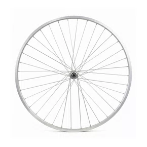 Roda Dianteira em Aluminio Aro 26 Barra Circular V-Brake Raio Fino