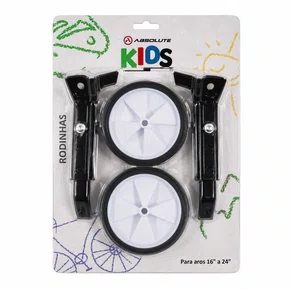 Rodinha Lateral Bicicleta Absolute Kids Aro 16 20 24