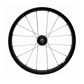 Roda Traseira Aro 16 De Aluminio Preta Para Bicicleta Infantil