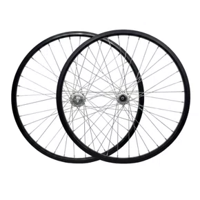 Rodas Dianteira e Traseira Aro 20 Aluminio Preta Cubo Aço