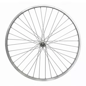 Roda Traseira em Aluminio Aro 26 Barra Circular V-Brake Raio Grosso