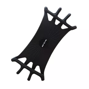 SUPORTE CELULAR BIKE SILICONE PRETO