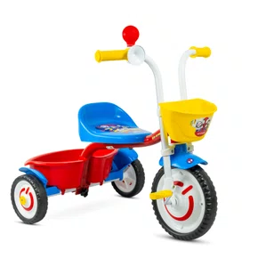 Triciclo Spiderman Nathor Infantil: Leveza, Segurança e Diversão em Alumínio (18m+)