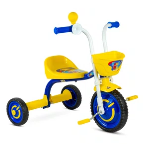 TricicloYou 3 Boy 2023 Nathor Infantil: Leveza, Segurança e Diversão em Alumínio (18m+)