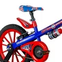 Bicicleta Aro 16 Capitao América com Rodinhas