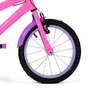 Bicicleta 16 Feminina Rosa Infantil Aro Aluminio Lilás