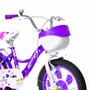 Bicicleta 16 Roxa Princess Feminina Unitoys