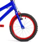 Bicicleta 16 Masculina Azul Infantil Aro Alumínio Vermelho
