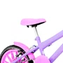 Bicicleta 16 Feminina Lilas Infantil Rodas Nylon Rosa