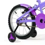 Bicicleta 16 Feminina Lilás Infantil Aro Alumínio