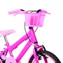 Bicicleta 16 Feminina Pink Infantil Aro Alumínio Rosa