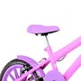 Bicicleta 16 Feminina Rosa Infantil Rodas Nylon Lílas