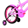 Bicicleta 16 Feminina Rosa Infantil Aro Alumínio Pink