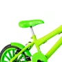 Bicicleta 16 Masculina Verde Claro Infantil Rodas Nylon Verde