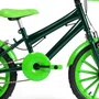Bicicleta 16 Masculina Verde Escuro Infantil Rodas Nylon Verde