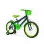 Bicicleta 16 Masculina Verde Escuro Infantil Aro Alumínio Verde
