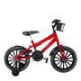 Bicicleta 16 Masculina Vermelha Infantil Rodas Nylon Preta