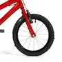 Bicicleta 16 Masculina Vermelha Infantil Aro Alumínio Preto