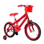 Bicicleta 16 Masculina Vermelha Infantil Aro Alumínio Vermelho