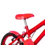 Bicicleta 16 Masculina Vermelha Infantil Aro Alumínio Vermelho
