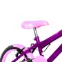 Bicicleta 16 Feminina Violeta Infantil Aro Alumínio Rosa