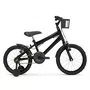 Bicicleta 16 Masculina Preto Infantil Aro Alumínio Preto