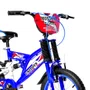 Bicicleta 16 Azul Infantil Suspensão Montana