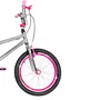 Bicicleta 20 Cromada Cross Aro Aero 20 Pink