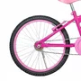 Bicicleta 20 Feminina Pink Infantil Aro Alumínio Rosa