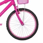 Bicicleta 20 Feminina Pink Infantil Aro Alumínio Rosa