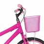 Bicicleta 20 Feminina Pink Infantil Aro Alumínio Rosa