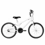 Bicicleta 20 Masculina Branca Infantil Aro Alumínio
