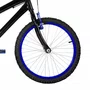Bicicleta 20 Masculina Preta Infantil Aro Alumínio Azul