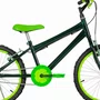 Bicicleta 20 Masculina Verde Escuro Infantil Aro Alumínio Verde