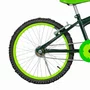 Bicicleta 20 Masculina Verde Escuro Infantil Aro Alumínio Verde