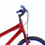 Bicicleta 20 Masculina Vermelha Infantil Aro Alumínio Azul