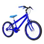 Bicicleta 20 Masculina Azul Infantil Aro Alumínio Azul