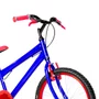 Bicicleta 20 Masculina Azul Infantil Aro Alumínio Vermelho
