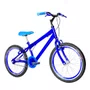 Bicicleta 20 Masculina Azul Infantil Aro Aero Azul