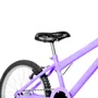 Bicicleta 20 Feminina Lilas Infantil Aro Alumínio