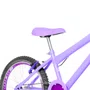 Bicicleta 20 Feminina Lilas Infantil Aro Aero Violeta