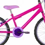 Bicicleta 20 Feminina Pink Infantil Aro Alumínio Lilás