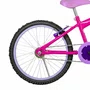 Bicicleta 20 Feminina Pink Infantil Aro Alumínio Lilás