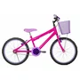 Bicicleta 20 Feminina Pink Infantil Aro Alumínio Lilás