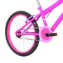 Bicicleta 20 Feminina Pink Infantil Aro Alumínio Pink