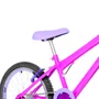 Bicicleta 20 Feminina Pink Infantil Aro Aero Lilás
