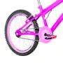 Bicicleta 20 Feminina Pink Infantil Aro Aero Rosa