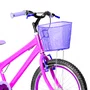 Bicicleta 20 Feminina Pink Infantil Aro Aero Violeta
