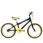 Bicicleta 20 Masculina Preta Infantil Aro Aero Amarelo