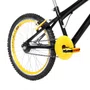 Bicicleta 20 Masculina Preta Infantil Aro Aero Amarelo